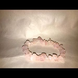 ROSE QUARTZ STRETCHY BRACELET